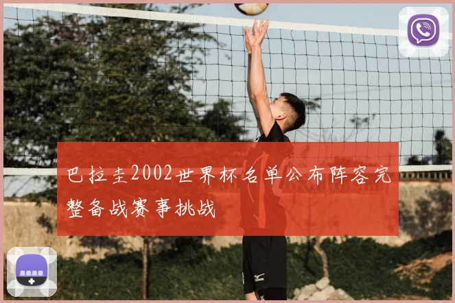 巴拉圭2002世界杯名单公布阵容完整备战赛事挑战