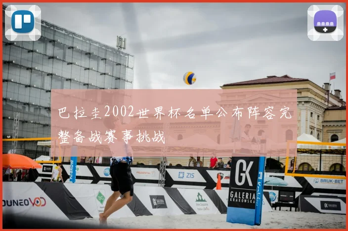 巴拉圭2002世界杯名单公布阵容完整备战赛事挑战